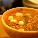 Pozole Verde con Carne de Res